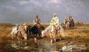 unknow artist Arab or Arabic people and life. Orientalism oil paintings  361 painting